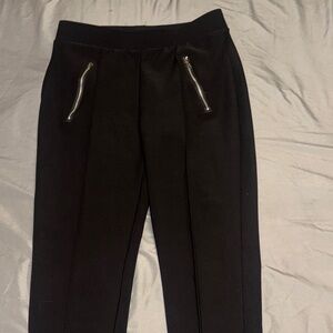 Just Be Black Straight Leg Pants